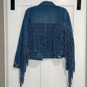 SCULLY Fringe Jean Jacket